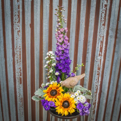 Beautiful Bird Centerpiece